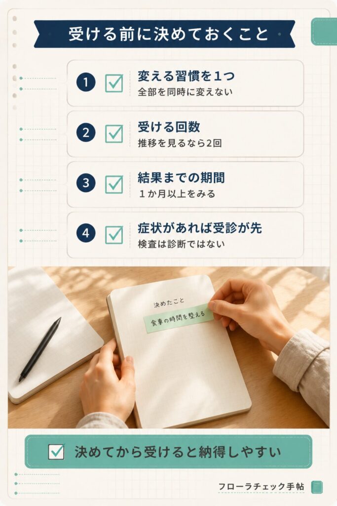 マイキンソーを申し込む前に決めておきたい4項目のチェック図解